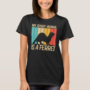 T-shirt Cool Ferret Pour Hommes Femmes Ferret Animal de co