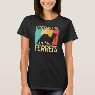 T-shirt Cool Ferret Pour Hommes Femmes Ferret Animal de co