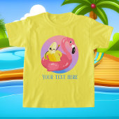 T-shirt cool filles plage banane ajouter du texte