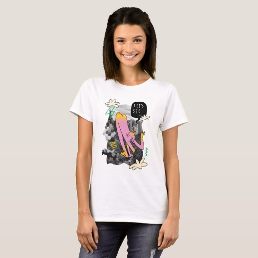 T-shirt Cool Friendly Monster (Devant entier)