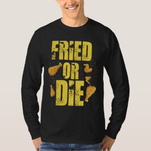 T-shirt Cool Frits Ou Mourir Poulet