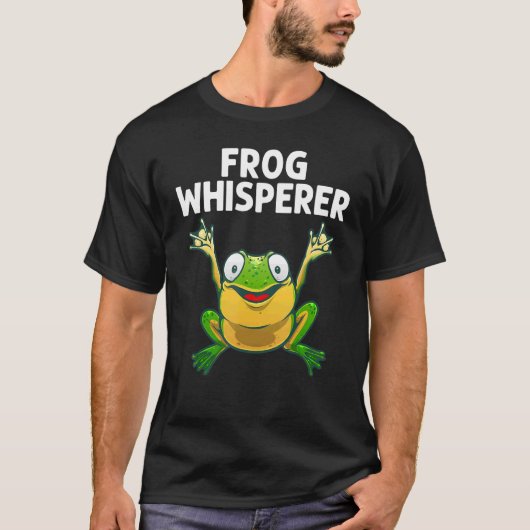 T-shirt Cool Frog For Men Women Toad Tadpole Amphibian Fro (Devant)