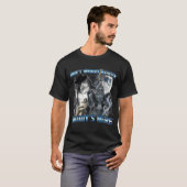 T-shirt Cool Funny Alpha Wolf Meme Don't Worry Kitten Dadd (Devant entier)