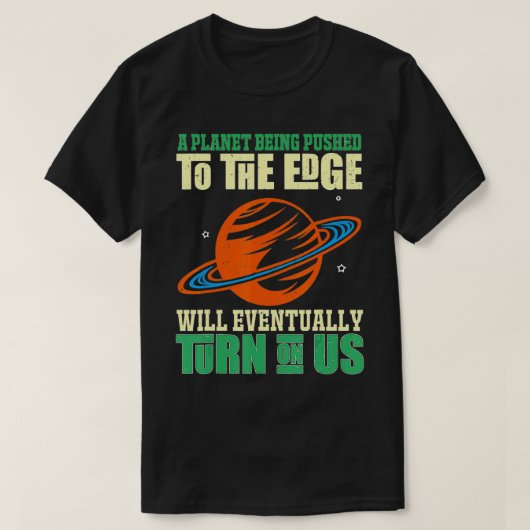 T-shirt Cool Funny Astronomie Planète spatiale Retro Scien (Design devant)