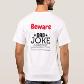 T-shirt Cool Funny Papa Joke Design (Dos)
