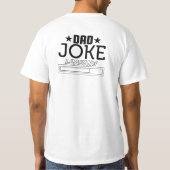 T-shirt Cool Funny Papa plaisanter (Dos)