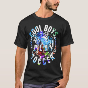 T-shirt Cool garçons Jouer Soccer Joueur Sport Soccerplaye