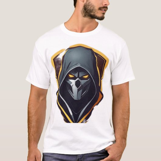 T-Shirt cool Ghost - Éffrayant et élégant (Devant)