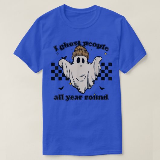 T-shirt Cool Ghost Halloween (Design devant)