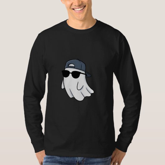 T-shirt Cool Ghost - Halloween fêtes design (Devant)