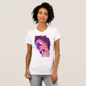 T-shirt Cool girl (Devant entier)