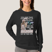 T-shirt Cool Girl from Dijon City Proud Dijon Girl (Devant)