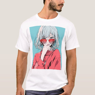 T-shirt COOL GIRL T-shirt｜寿司娘 Tシャツ GenerativeaI