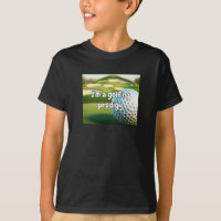 Cool Golf Ball Amusant Unique Enfants Chemise
