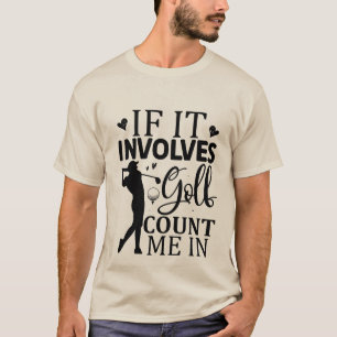 T-shirt Cool Golf mot art sports