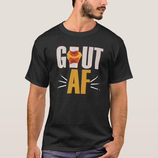 T-shirt Cool Gout Af Sensibilisation à l'arthrite Rhumatol (Devant)