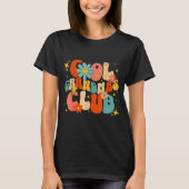 T-shirt Cool Grandmas Club Groovy Retro Funny New Grandma  (Devant)