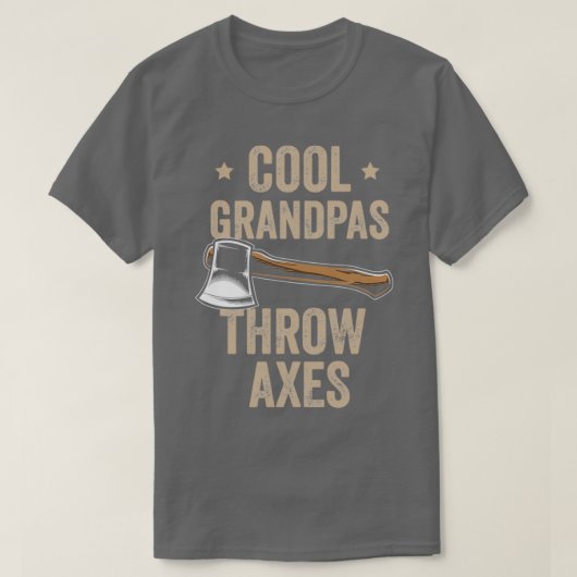 T-shirt Cool Grandpas Jeter Axes Ax Jeter Hatchett Lum (Design devant)