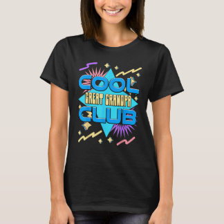 T-shirt Cool Great Grandpa Club  Great Grandpa Humor