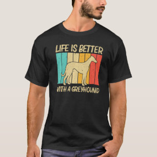 T-shirt Cool Greyhound Pour Hommes Femme Sighthththight Pe