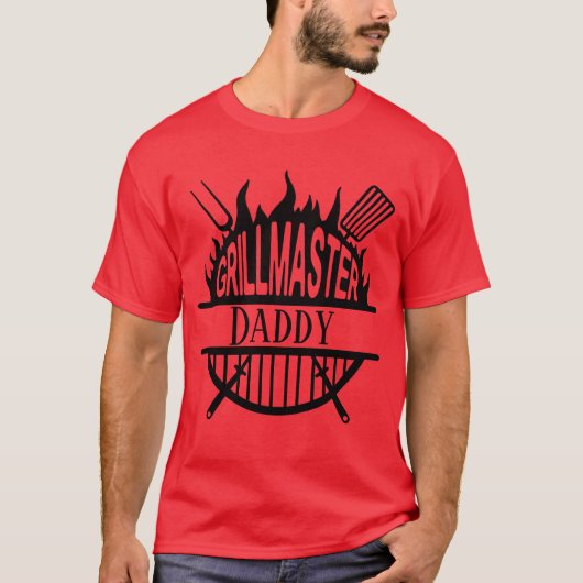 T-shirt cool grill maître Daddy (Devant)