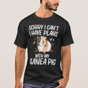 T-shirt Cool Guinée Cochon Pour Hommes Femmes Roue Fluffy