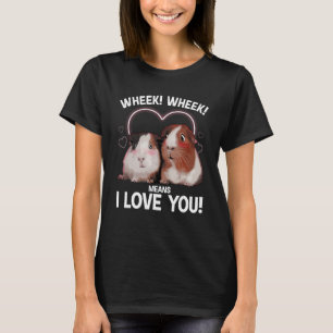 T-shirt Cool Guinée Pig Art Pour Hommes Femmes Hamster Whe
