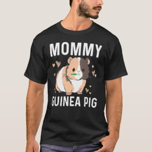 T-shirt Cool Guinée porc pour femmes maman Wheek Fluffy Ca