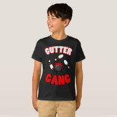 T-shirt Cool Gutter Gang Pour Bowlers (Devant entier)