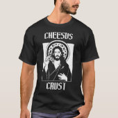 T-shirt Cool Guy Design Cheesus Crust Graphisme (Devant)