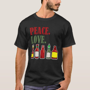 T-shirt Cool Habanero Sauce Chaude Pour Nourriture Mexicai