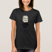 T-shirt Cool Halloween Meow Boo Boo Cat Illustration Graph (Devant)