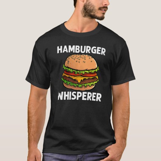 T-shirt Cool Hamburger For Men Women Burger Cheeseburger F (Devant)