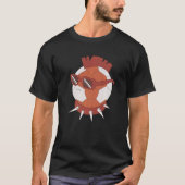 T-shirt Cool Handballer Handball Player Goalkeeper Pivot (Devant)