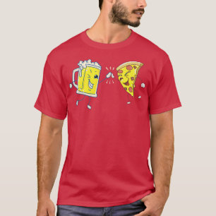 T-shirt Cool High Five With Pizza And Beer For Boys & Girl