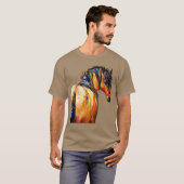 T-shirt Cool Horse Vintage family (Devant entier)