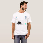 T-shirt cool House MusiccC (Devant entier)