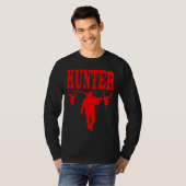 T-shirt Cool hunter design ideal for people who hunt. (Devant entier)