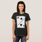 T-shirt Cool I don't even fold my laundry 72o Poker Humor (Devant entier)
