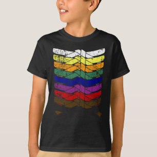T-shirt Cool Illustré Karate Belt Colors - Arts martiaux