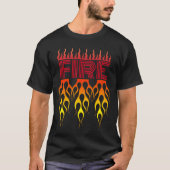 T-shirt Cool incendie Camping BBQ 2.0 (Devant)