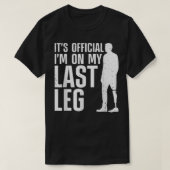 T-shirt Cool Jambe Amputée Art Pour Hommes Femmes Jambe Pr (Design devant)