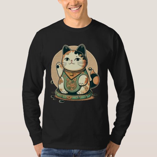 T-shirt Cool Japan Cat (Devant)