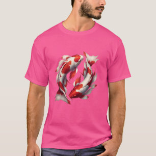 T-shirt Cool Japonais Koi Carp Poisson Nishikigoi esthétiq