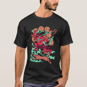 T-shirt Cool Japonais Oni Ogre Demon Kuniyoshi Monster Uki
