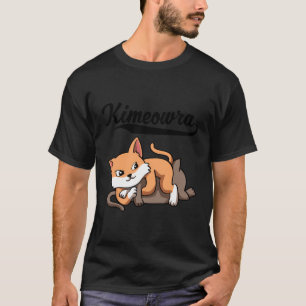 T-shirt Cool Jiu Jitsu Kimura Cute Kawaii Kimeowra Chat Fu