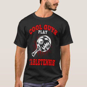 T-shirt Cool Jouent Au Tabletennis Jeune Tennis De Table J
