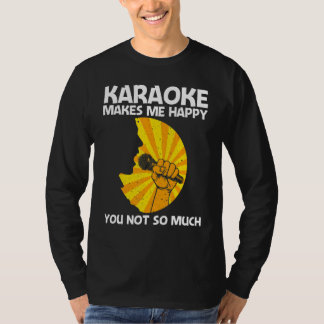 T-shirt Cool Karaoke For Men Women Singer Karaoke Machine 