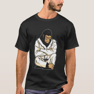 T-shirt Cool Karate Gorilla Relaxer Karate Animal Drôle A