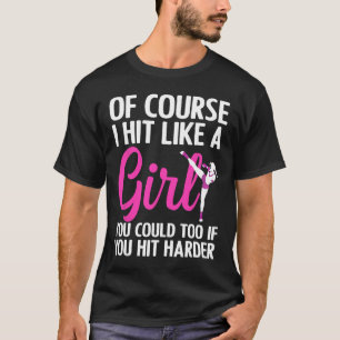 T-shirt Cool Kickboxing pour femmes filles Taekwondo Karat